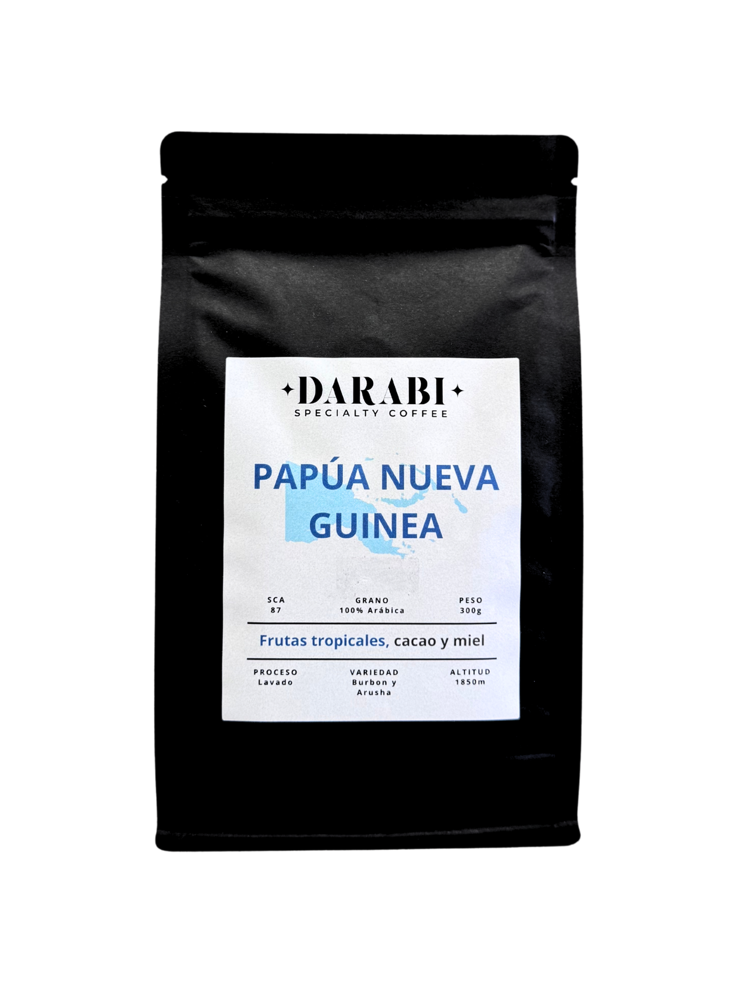 PAPÚA | 0.24€/café - Frutas tropicales, cacao y miel