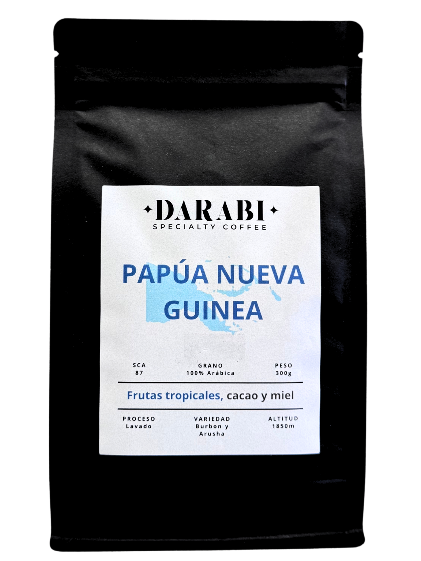 PAPÚA | 0.24€/café - Frutas tropicales, cacao y miel