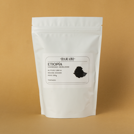 Café Etiopía Mocca | Frutos Secos, Mandarina y Chocolate Negro