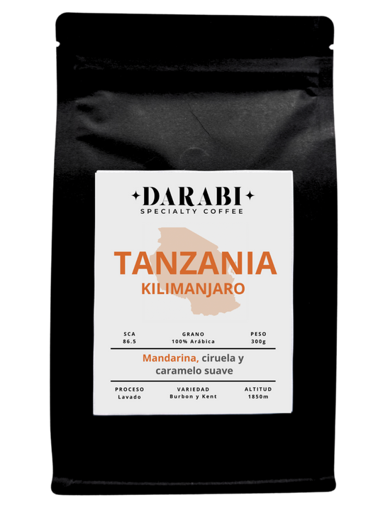 TANZANIA | 0.23€/café  – Mandarina, ciruela y caramelo suave