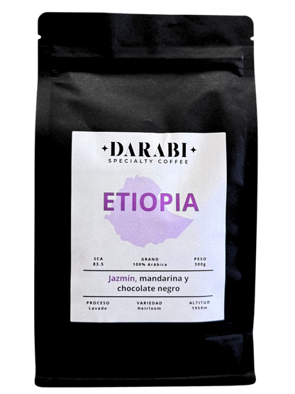 ETIOPÍA | 0.23€/café - Frutos Secos, Mandarina y Chocolate Negro